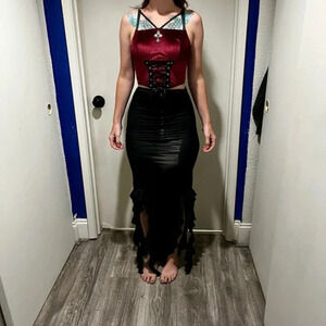 NWOT Size Small Gothic Inspired Dress/ skirt Size S